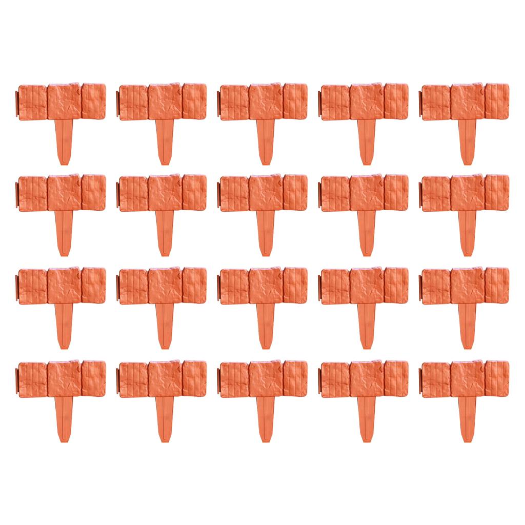 Plastic Garden Retaining Fence Fence Courtyard Flower Fence Outdoor Enclosure Retaining Fence Garden Guard