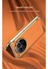 Oppo Find N6 Full-Coverage Electroplated Leather Protective Case with Hinge and Bracket.