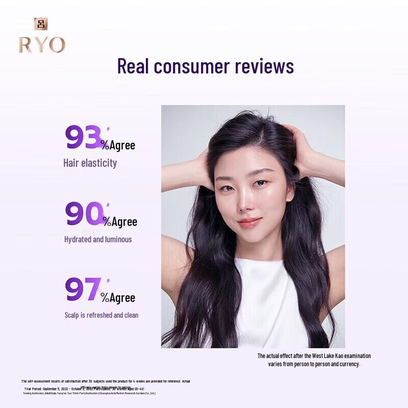 Ryo Hyaluronic Acid Volumizing & Hydrating Shampoo