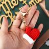 Children Gift Christmas Key Chain Women Key Buckle Korean Style Key Ring Handmade Crochet Pendant