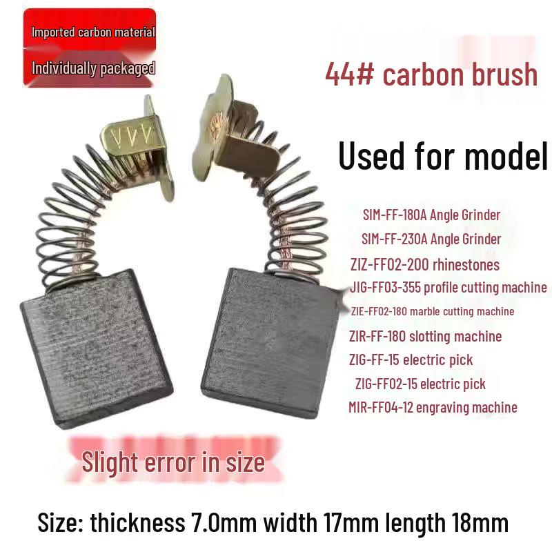 Carbon Brush for Power Tools: Electric Hammer, Cutting Machine, Angle Grinder, Hand Drill, Pistol and Impact Drill