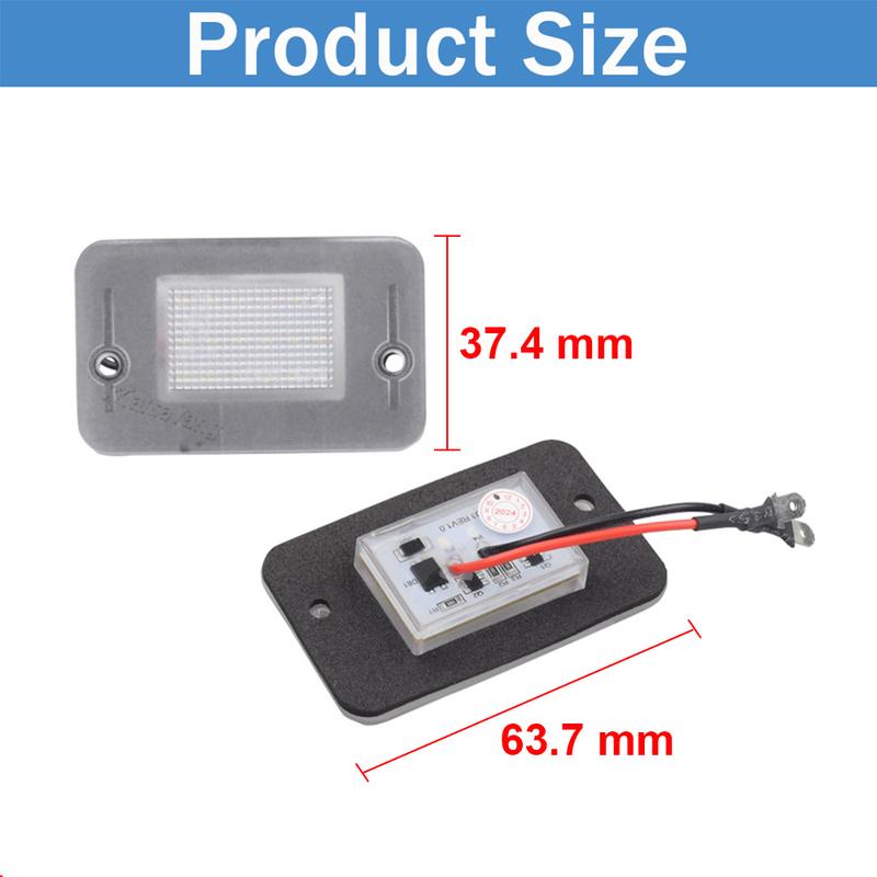 For Land Rover Discovery 1 2 1994-2004 Discovery Series I 1994-1998 New Car LED Number License Plate Light Auto Parts XFC500050
