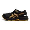 Asics Running Kids Contend Series Comfortable Versatile Childrens Sandals Kids sandals Black Gold 1014A336-001