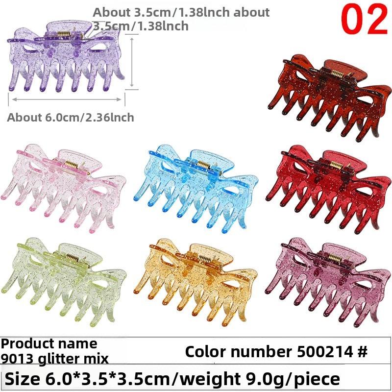 Spring and Summer Ladies' Bath Clips Wig Accessories Grab Clips High Ponytail HairpinsHair Clips