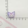 24/60PCS  Cute Cartoon Bright Face DIY Handmade Material Resin Small Accessories Cream Gel Phone Case Hair Clip Accessories