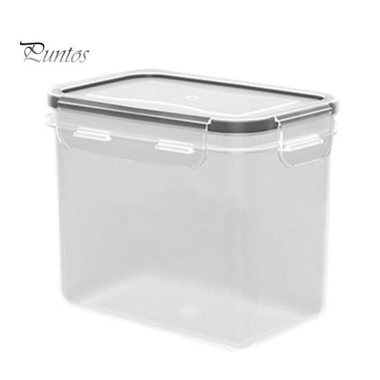 

800/1400/2000/2800 мл герметичный пластиковый ящик для хранения продуктов питания с пряжкой, хорошая герметичность, пылезащитный утолщенный контейнер для хранения закусок S