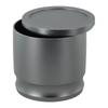 Aluminum Alloy Coffee Dosing Cup with Lid 58mm and Coffee Powder Picker Compatible with Espresso Machines and Coffee Tamper