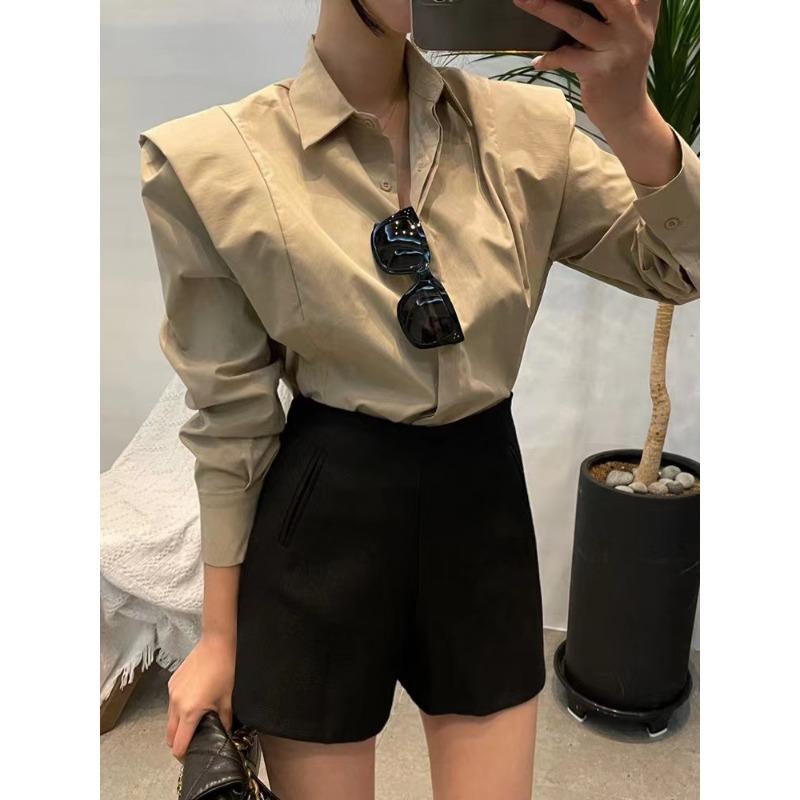 Fashion Long Sleeve Loose Blouses Street Office Elegant Tops Shirt OL Women's Shirt Autumn 2025 New Chic Women Blouses and Tops Shirts 2952