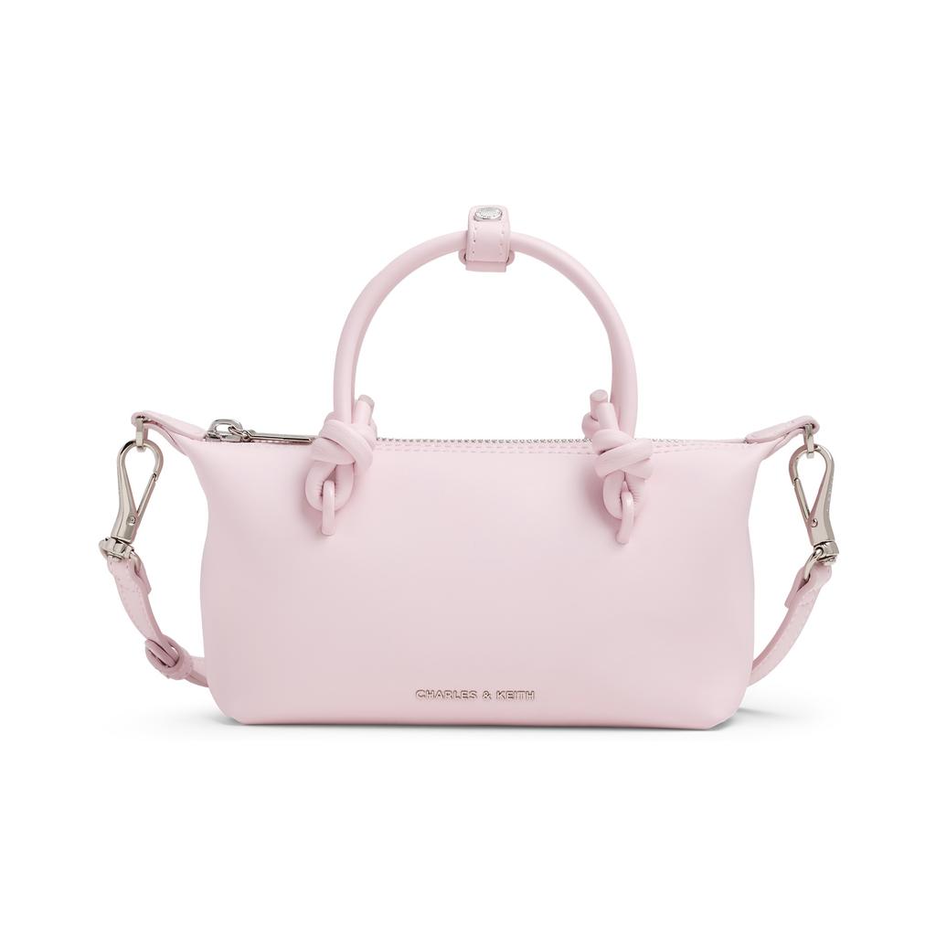 Charles & Keith Knot Crossbody Small Square Bag Women handbags CK2-30271635