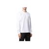 Vans Solid Color Logo Embroidered Pullover Crew Neck Long Sleeve Sweatshirt Men sweatshirt White VN0A5E1LWHT