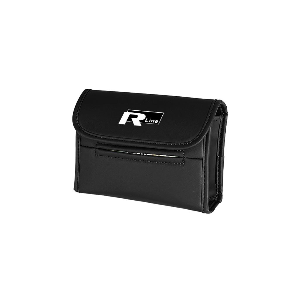 For VOLKSWAGEN VW New For VW Volkswagen Jetta Golf Beetle CC GTI Polo Passat PU Leather Car Tissue Box Paper Towel Bag Hanging S