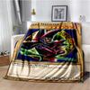 Dark Magician Cartoon Anime Throws Blanket Kids Super Soft Cute Blankt for Travel Couch Picnic Bed Flannel Blanket Birthday Gift
