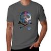 Space Pirate Skull Crossbones Captain Bone Anime Comic Tshirt Holiday Simple Tee Shirt