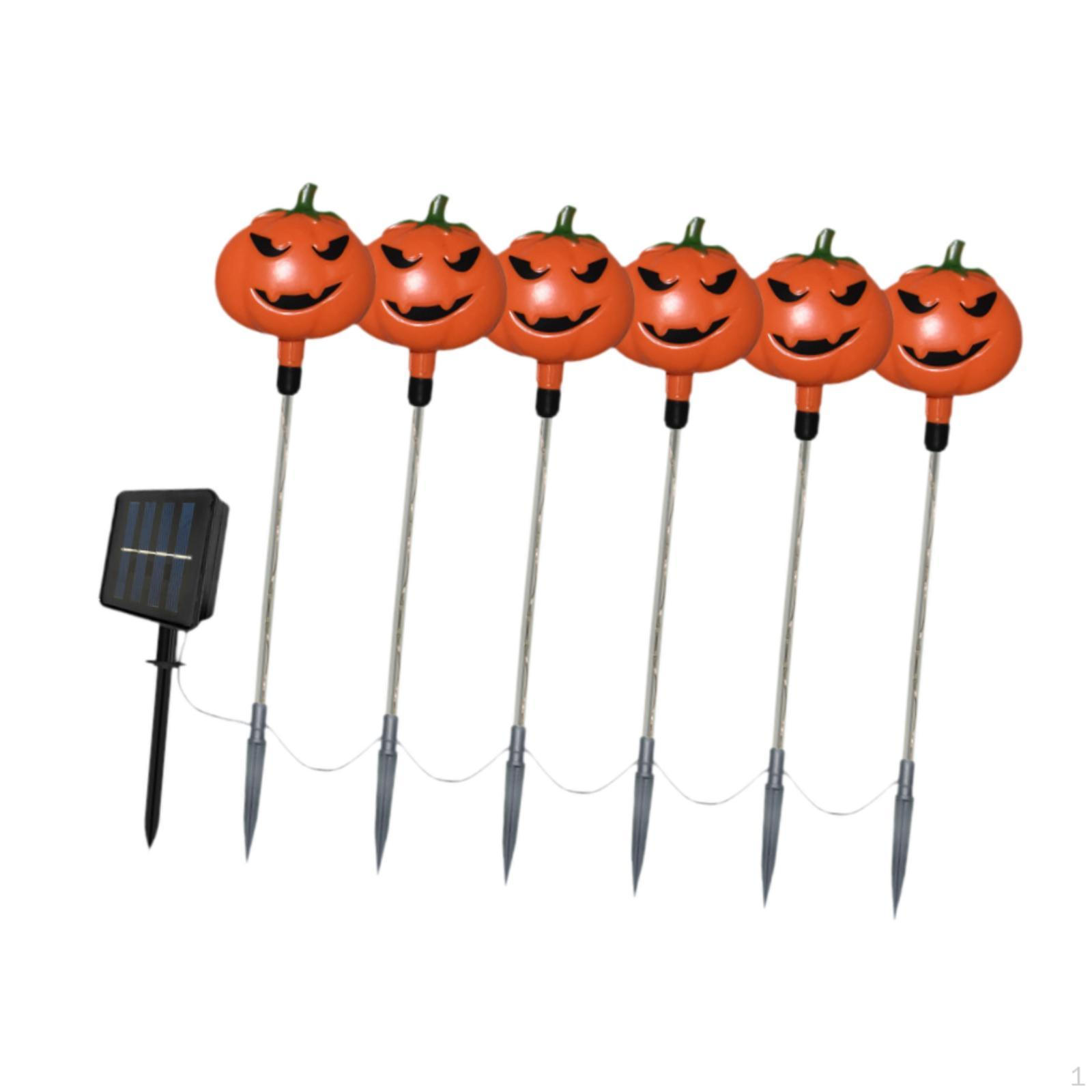 Garden Pathway Light Light,Waterproof,Outdoor Lights,Halloween Decorations Solar Ground pumpkin