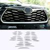 For Toyota HIGHLANDER   2022 Stainless Steel Net All Star Paste Special Body Flash Patch Decorative
