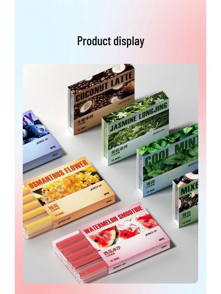 JOYO Fruit Flavor Dual-Use Mouthpiece: Anxiety Relief & Refreshing Quit Smoking Aid