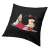 Cute Mafalda Cushion Cover 45X45 Home Decor Print Argentine Cartoon Quino Comic Throw Pillow For Car Double Side