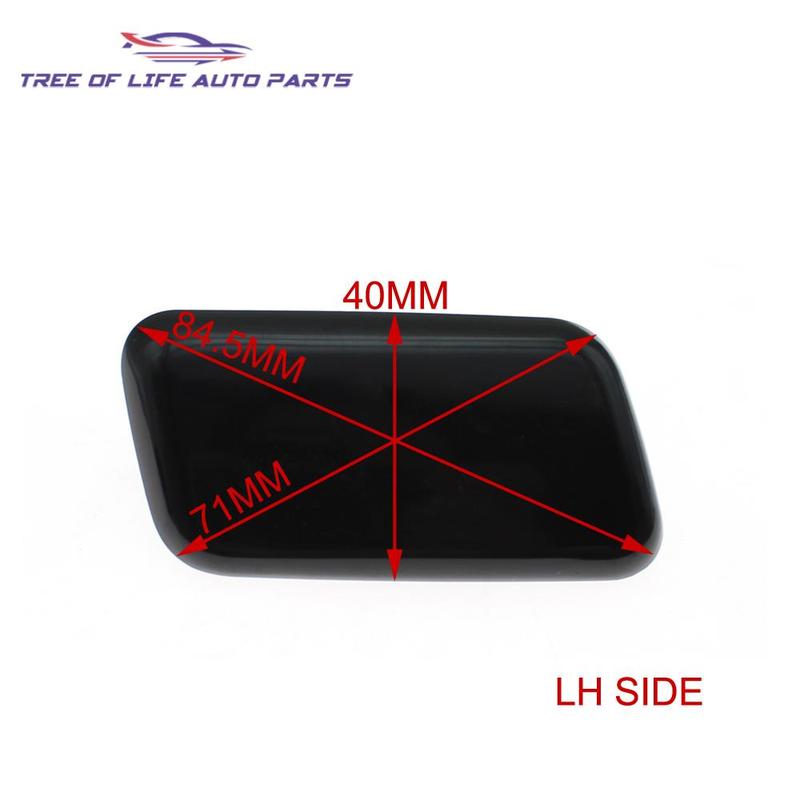 For Mitsubishi ASX 2010 2011 2012 2013 2014 2015 Front Bumper Headlight Washer Spray Nozzle Cover Cap
