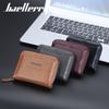 Wallet Men's Short Retro Multi Slot Zipper Youth Driver's License Bag