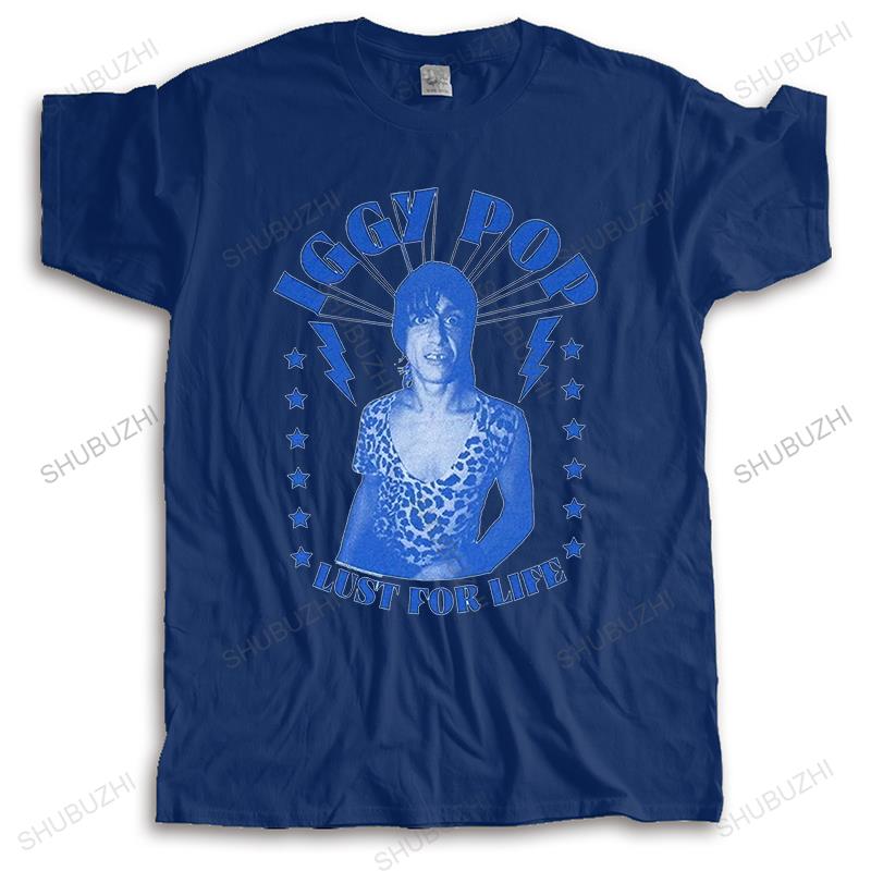 IGGY POP LUST FOR LIFE WHITE T-SHIRT NEW OFFICIAL ADULT BAND MUSI Brand Cotton T Shirt Drop Shipping Brand Clothing