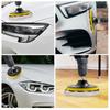 5 ks 3/4/5 palcová lešticí sada Lešticí podložka na auto Vosková houba Disk Vlněná kola Autolakovna Lešticí polštářky Auto Gadget