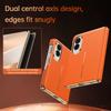 Luxury Matte Leather Case for Samsung Galaxy Z Fold 8 Wide - Ultra-Thin Magnetic Wireless Charging Shockproof Skin-Friendly Cove