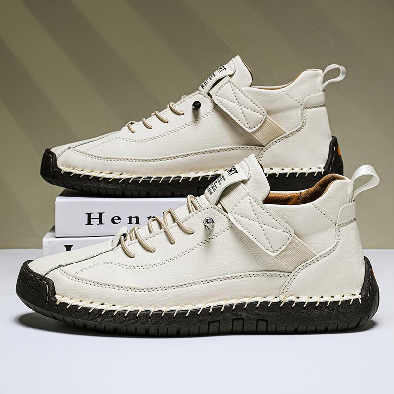 Fashio Damen Freizeitschuhe Atmungsaktiv Reise Ballerinas Geeignet für Outdoor-Aktivitäten Wandern Spazierengehen Herbst Leder Slipper