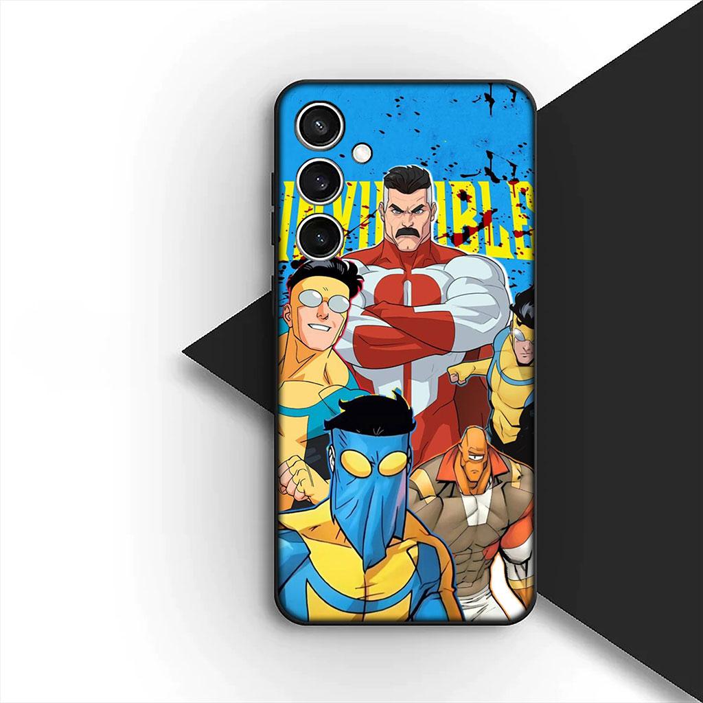 Phone Cover for Apple iPhone 17 Air 12 13 Pro Max Mini ProMax 7 + 8 Plus 7+ 8+ Soft Silicone Case Omni Man I-Invincibles Collage