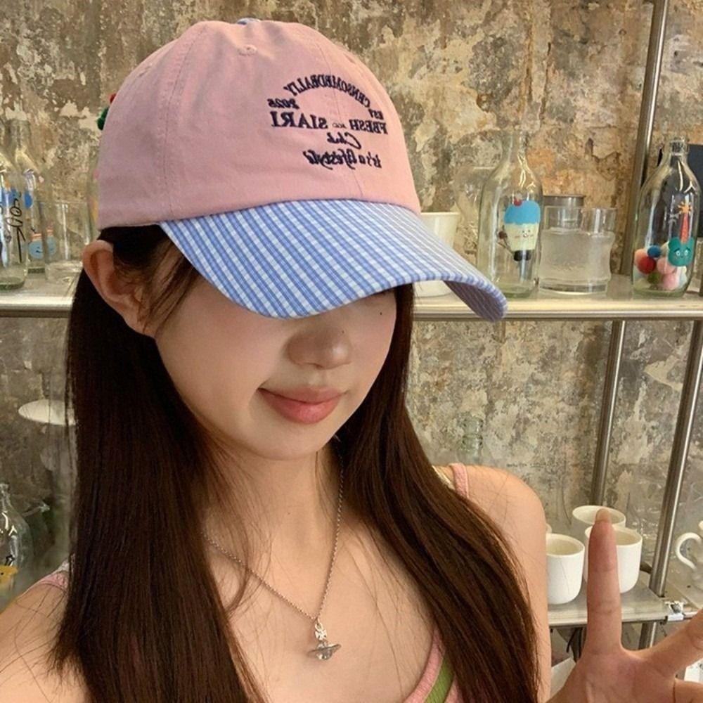 Spring Summer Baseball Hat Korean Snapback Cap Trendy Peaked Cap  Teenagers