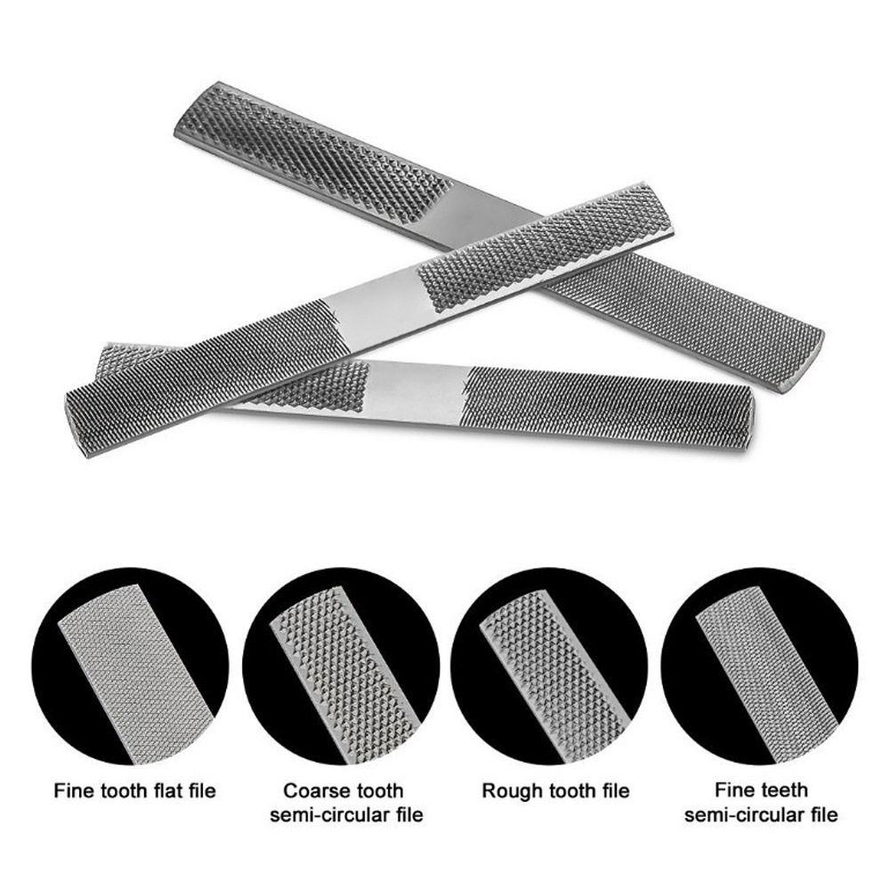 File Coarse Teeth Semi-Circular File Woodworking Rasp File Hand Tools Fine Teeth File Grinding Rasp
