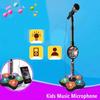 Kids' Microphone & Stand Set with Adjustable Height, Lights, Echo & Speaker