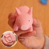 Anti Stress Fun Pink Pig Squeezing Rubber Animal Scale Model Adventure Strange Slow Rebound Stretching Simulation Decompression Pig