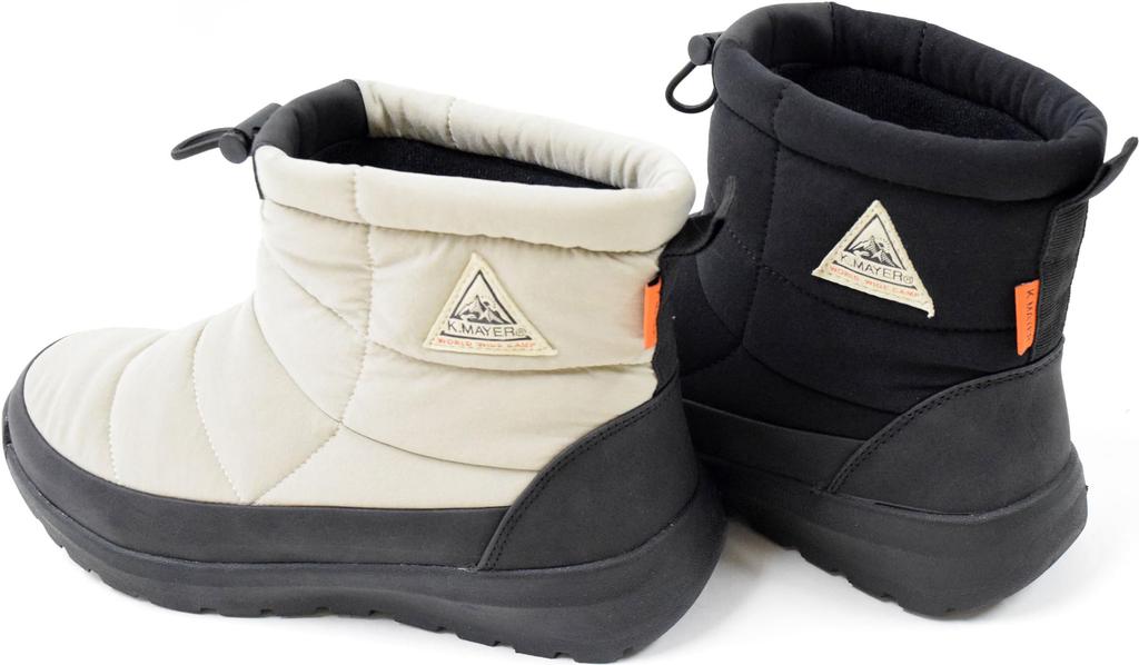 Cliff Mayer Cold Weather Snow Boots Size Black Women's Waterproof, Non-Slip, (Drawcord), 24.5,