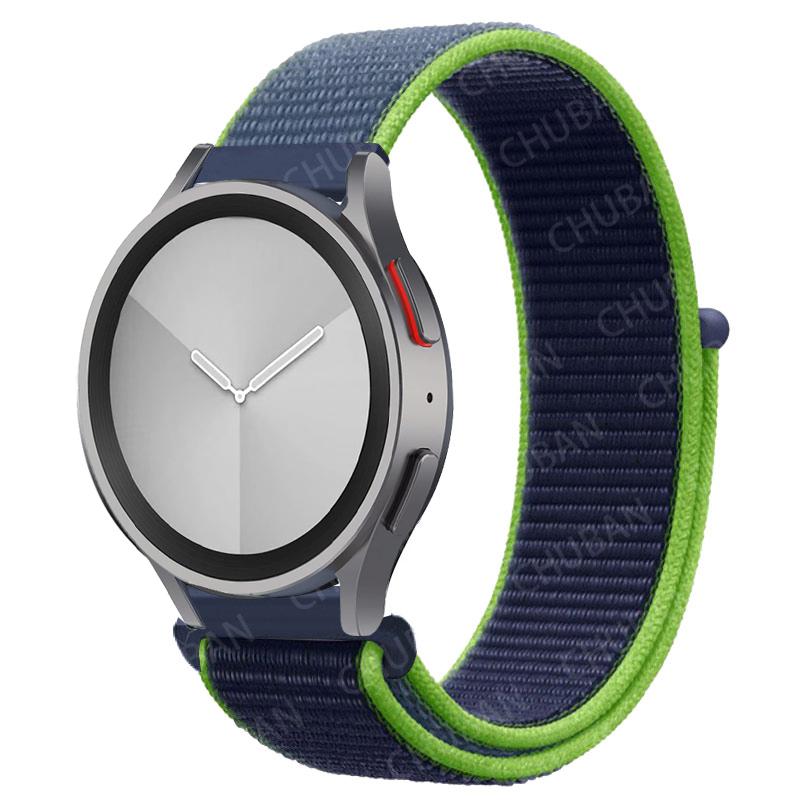 Nylon Loop Band For Samsung Galaxy Watch 6/5/pro/4/Classic/active 2 40-44mm Belt 20mm/22mm Bracelet Huawei GT 4-2-2e-3 Pro Strap