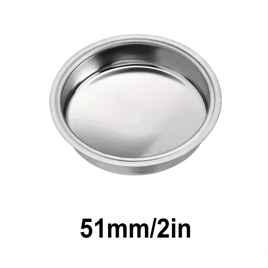 51/54/58mm Back Flush Blind Filter, Stainless Steel Backflush Insert Disk Filter Portafilter Basket Coffee Machine Accessories