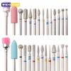14 peças/conjunto Máquina de Broca de Unha Broca Remoção de Gel de Unha Ferramentas de Polimento Pedicure Manicure Esmerilhamento Rotativo Lixador Polidor