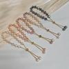 Alien-shaped Freshwater Pearl Bracelet - Pullable Adjustable Bracelet with Pearl Strands