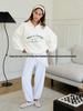 Street Style Oversized Half-Zip Hoodie - Autumn/Winter American & Hong Kong Fashion