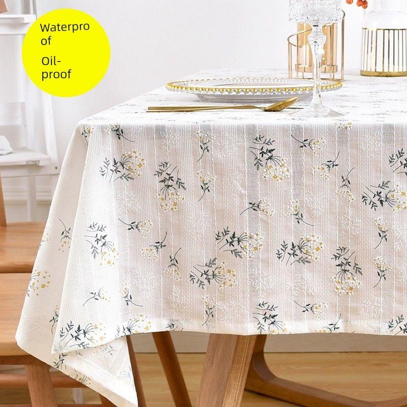 

Маленькая цветочная водонепроницаемая маслостойкая скатерть ткань японский стиль скатерть для кофейного столика коврик для книжного стола скатерть для спальни прямоугольная накидка Lilac tablecloth [Waterproof oil proof]] 40*60cm