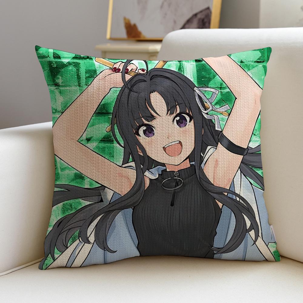 GGIRLS BAND CRYS Cushion Cover Pcs Soft Decorative Square Cushion Covers x x Pillowcases for Sofa Couch Home Bedroom