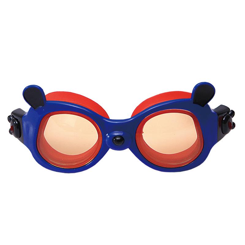Children's Silicone Anti-Fog Waterproof Swimming Goggles with Large Frame - Universal for Men and Women.