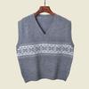 Preppy Style Sleeveless Knitting Vest 2022 Fall and Winter Bandage Dress Women's Warm Clothing V Neck Sweater Vest
