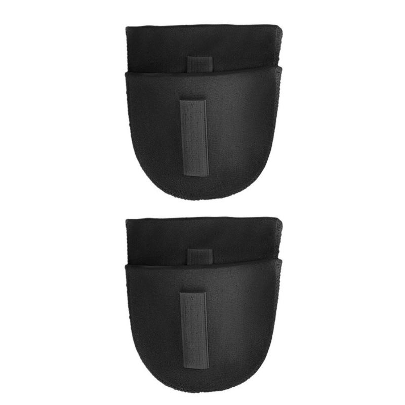 2 Pairs Breathable Shoulder Pads Soft Sponge Shoulder Pads 1cm Thickness Sewing Supplies Set-in Shoulder Pads