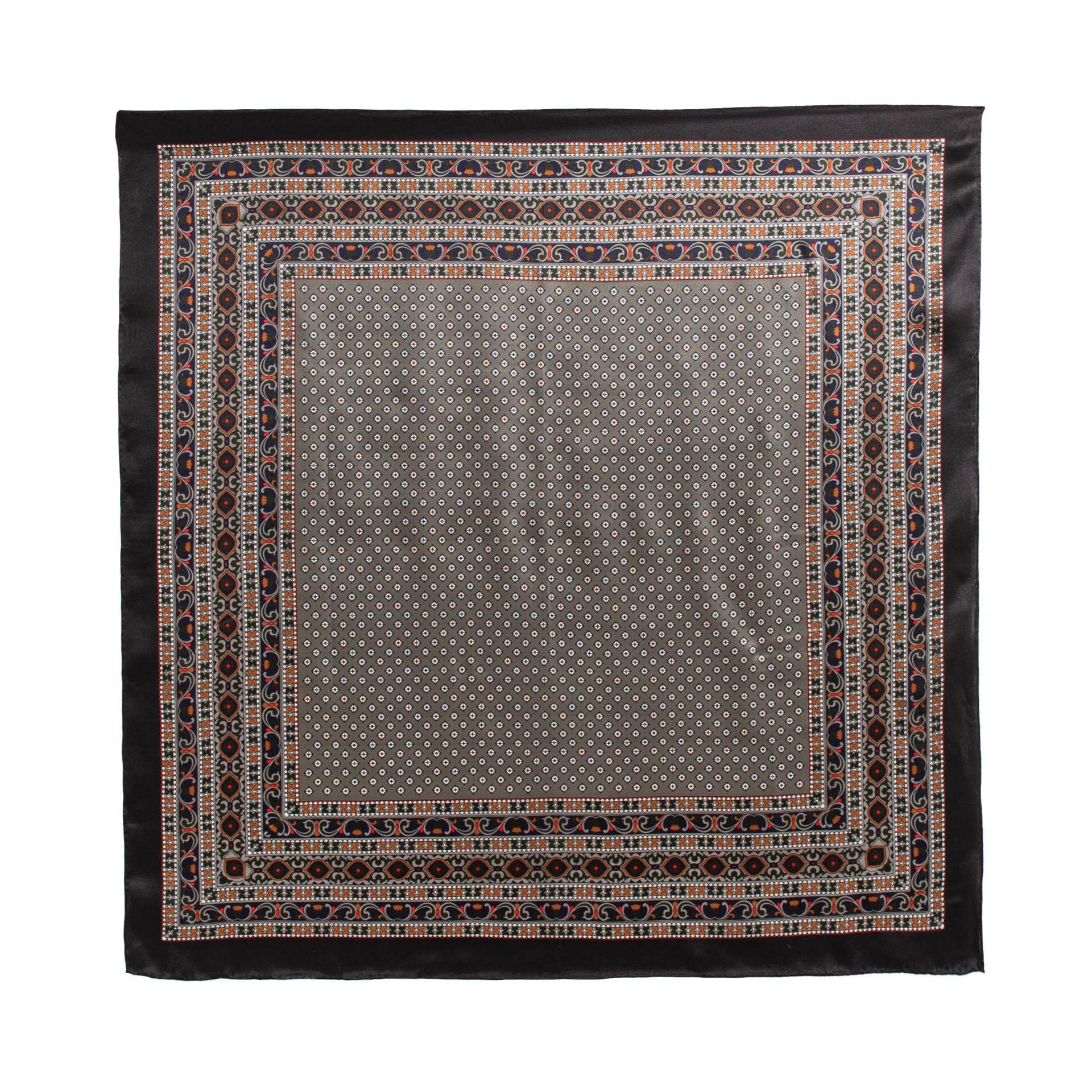 New old money style printed scarf silk silk scarf summer sun protection wind protection multi-functional shawl mother s day gift