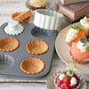 6/12Cups Cake Mold Mini Egg Tart Bread Burger Muffin Cupcake Mold For Household DIY Dessert Baking Pan Oven Trays Cake Tools