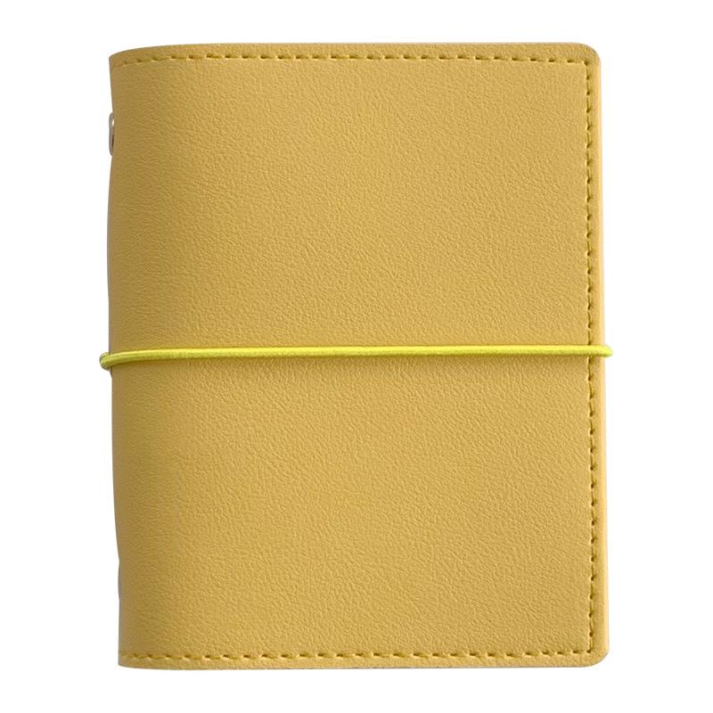 M5 Metal Ring Binder: Simple Style Journal with Loose-Leaf & Sticky Notes for Students