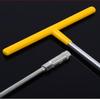 T-Type Socket Wrench Set, T-Shaped Extended Hex Wrench, Rubber-Coated Car And Motorcycle Tire Repair Tools