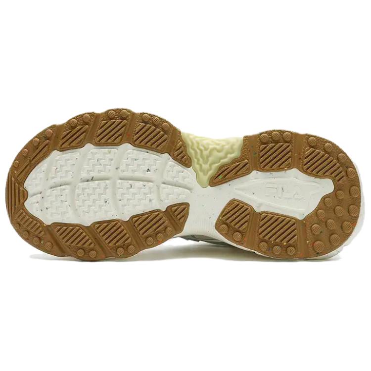 FILA Fern Fashion Versatile Breathable Support Low-Top Dad Shoes Women sneaker White Pink F12W421106FPC