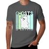 Geister glauben auch nicht an dich (Ghost-Version) T-Shirt übergroß Grafik-T-Shirt Oberteile Sommeroberteile einfarbige T-Shirts Herren