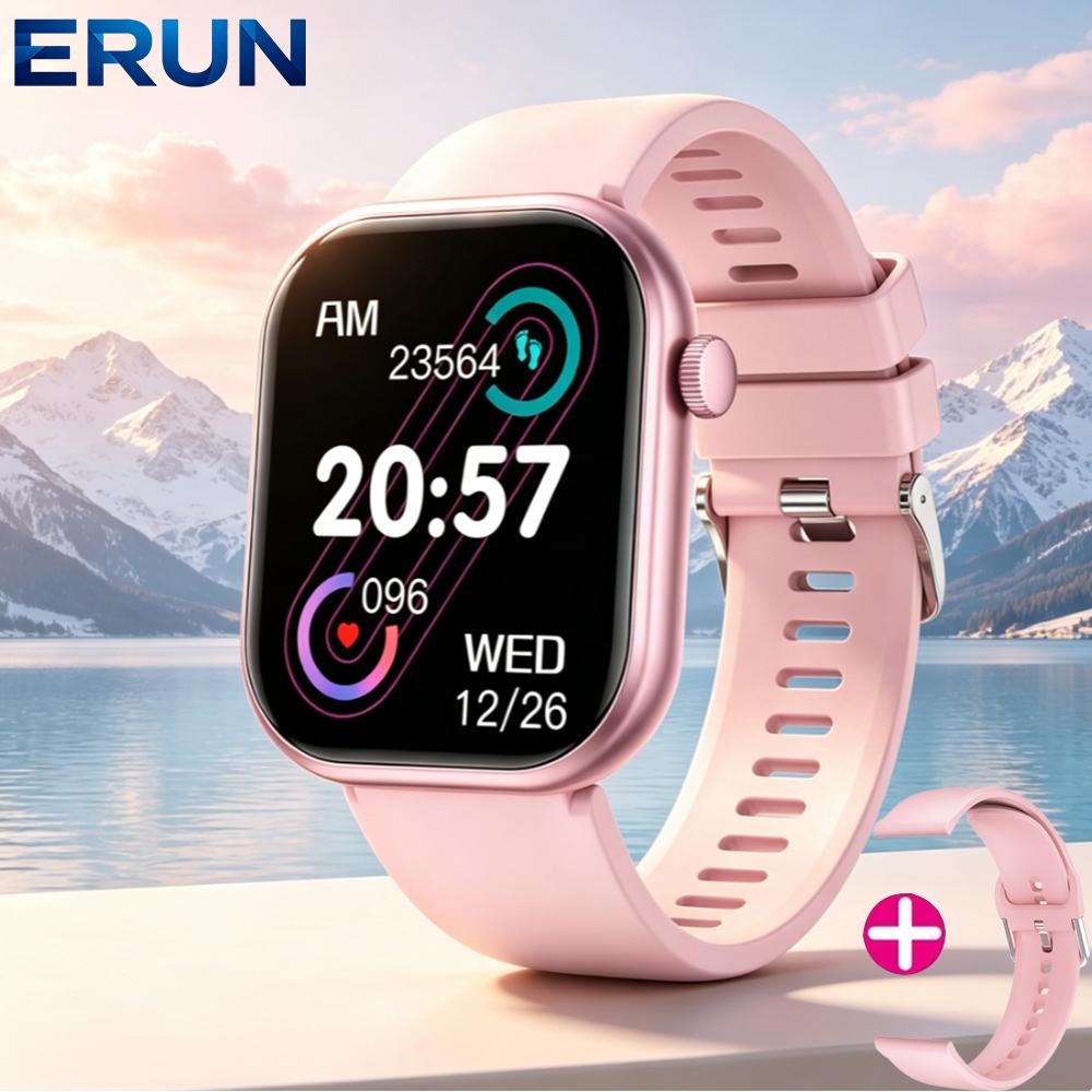2.01-inch HD Screen Multifunctional Smartwatch Men's Watch Women's Smartwatch. Supports Wireless Calls and Message Alerts Remote Camera and